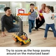 thumbnail image 4 of Fisher-Price B.B. Hoopster Electronic Basketball Toy with Lights & Sounds for Kids, 2 Balls, 4 of 7
