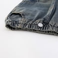 thumbnail image 4 of Ruyang Teens Girl Ripped Jeans Baggy Wide Leg Denim Pants Cool Washed High Waisted Straight Leg Pants with Pockets, 4 of 9