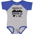 thumbnail image 3 of Inktastic Denver Colorado Someone Loves Me Skyline Boys or Girls Baby Bodysuit, 3 of 5
