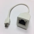 thumbnail image 1 of 3rd Generation Micro USB to RJ45 Connector for Zmodo/Funlux sPoE cameras, 1 of 2