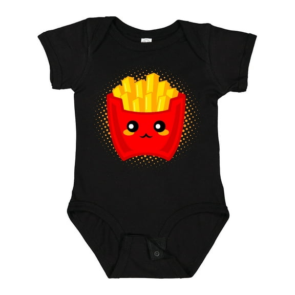 Inktastic French Fries Funny Food Boys or Girls Baby Bodysuit
