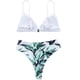 thumbnail image 3 of Mujeres Bandeau acolchado Push Up traje de baño ropa de playa traje de baño Bikini conjunto Fridja nalpqowj19166, 3 of 8