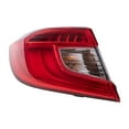 thumbnail image 2 of Brock Tail Light for 2018-2022 Accord Sedan Body Mount 21-22 Hybrid Left 33550TVAA01, 2 of 9