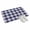 Blue, variant on 4th of July Door Mat Indoor Outdoor Entrance,Non Slip Small Rug for Kitchen Bathroom Entryway Rug,Independence Day Blue White Plaid Red Star Washable Doormat Floor Mat for Office Home 16x24 Inch