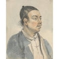 thumbnail image 3 of William Alexander 15x18 Black Modern Framed Museum Art Print Titled - Portrait of a Chinese Man, 3 of 5
