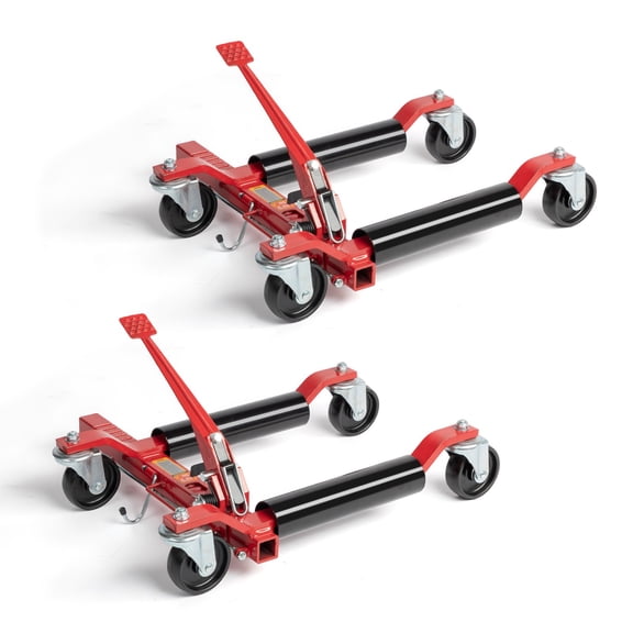 Ktaxon 2PCS 1500 lbs Mechanical Car Wheel Dolly