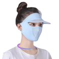 thumbnail image 1 of Mascarilla facial Summer Silky Reutilizable a prueba de sol para mujer, 1 of 1