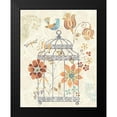 thumbnail image 2 of Brissonnet, Daphne 12x14 Black Modern Framed Museum Art Print Titled - Free Spirit III, 2 of 5