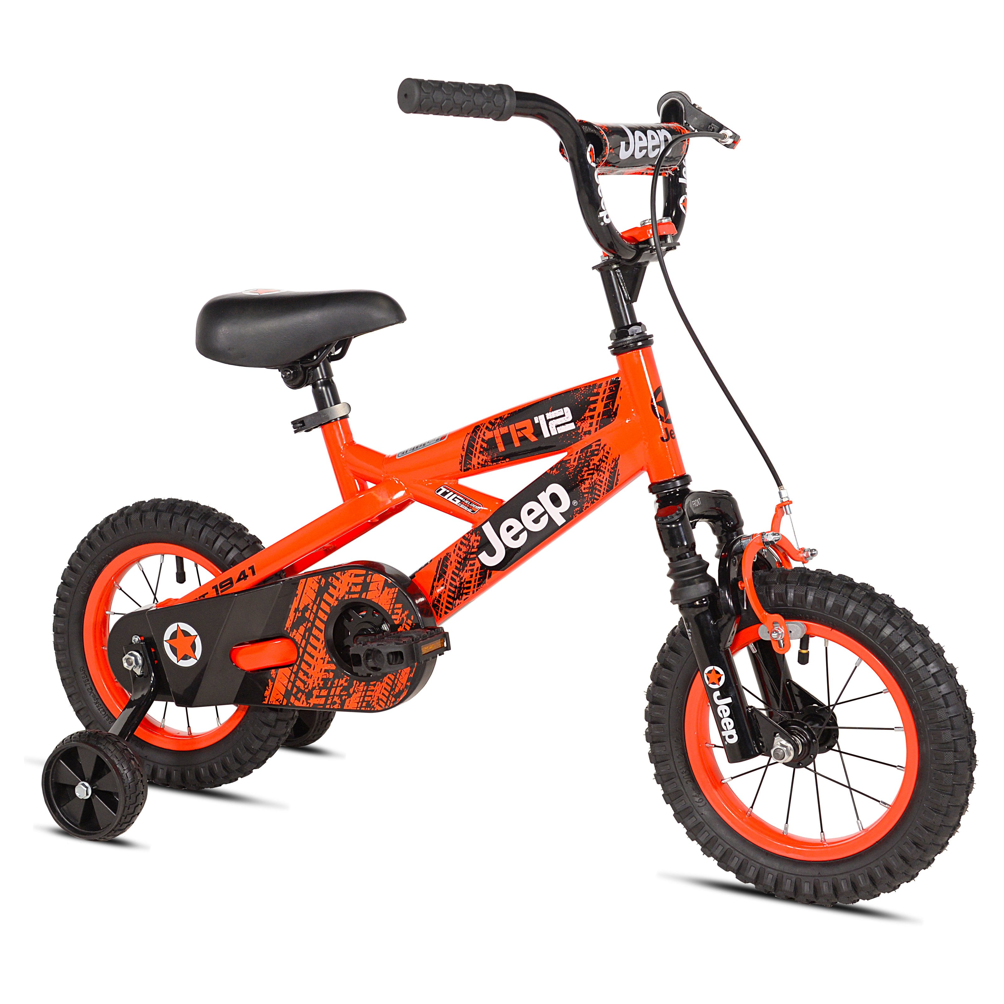 jeep bike with training wheels