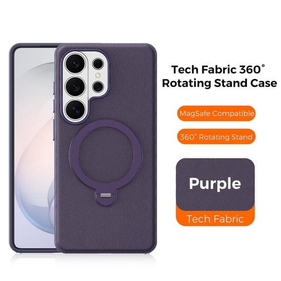 Decase for Samsung Galaxy S26 Ultra Magnetic Kickstand Case,Purple