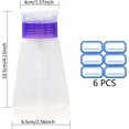 thumbnail image 2 of Acetone pump dispenser, lockable alcohol dispenser bottle, one-touch pump dispenser bottle, 2-pack 180ml empty bottle, 2 of 5