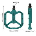 thumbnail image 2 of Motoforti 1Pair Mountain Bike Pedals Non-Slip Bike Pedals Platform Bicycle Flat Pedals 9/16" Blue, 2 of 7