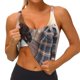 thumbnail image 3 of Balery Cute Mouse In Glasses Sujetadores deportivos con espalda cruzada para mujer, acolchados, sin costuras, de alto impacto, ideales para yoga, gimnasio, entrenamiento y fitness.-X-Large, 3 of 8
