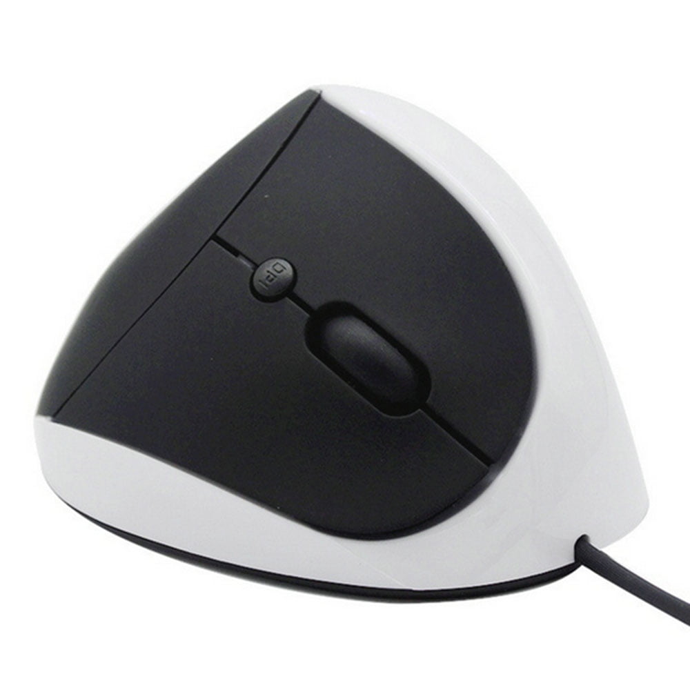 AMGRA Wired Vertical Mouse, Small Ergonomic Mouse High Precision