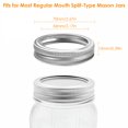 thumbnail image 2 of ACDANC 24Pcs Jar Bands Replacement Regular Mouth Jar Canning Ring Split Type Fits for Mason Jars, 2 of 7