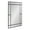 Black, variant on Kate and Laurel Westgate Transitional Windowpane Rectangle Wall Mirror, 24 x 36, Black, Sophisticated Decorative Window Rectangular Framed Mirror for Wall Decor with Slight Bevel