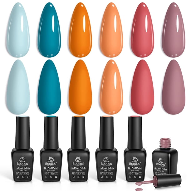 Set de esmaltes de uñas Beetles Hotel California Collection, 6 colores