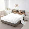 thumbnail image 6 of Feelyou 3D Rustic Horse Twin Bedding Sets 7-Piece, Hippie Bohemian Aztec Bedding Comforter Set, Farmhouse Western Animal Reversible Sheet Sets, Breathable Home Decor, 6 of 9