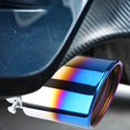 thumbnail image 4 of 63mm Stainless Steel Exhaust Tip Automatic Vent Pipe Straight Through Design Car Accessory Upgrade, 4 of 4
