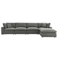 thumbnail image 6 of Commix 5 Piece Down Filled Overstuffed Sectional Sofa Set, 6 of 10