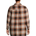 thumbnail image 4 of Terra & Sky Women's Plus Size Plaid Pocket Button Down Shirt, 4 of 6