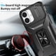 thumbnail image 2 of Funda para GANGXUN iPhone 16 Plus - Soporte metálico, Función magnética, Negro, 2 of 5