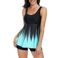thumbnail image 1 of LSLJS Women's Sexy Solid Color Swimwear Two-piece Slim Swimsuit Bikini Straped Swimsuits, 1 of 6