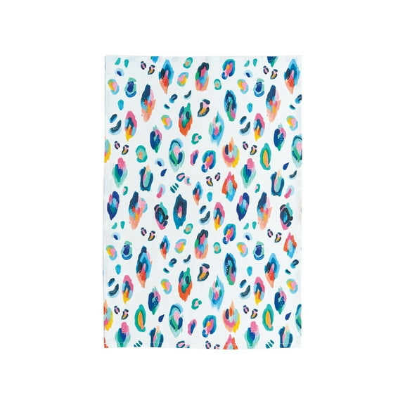 Bright Leopard HD Printed 100% Cotton Flour Sack Dishtowel