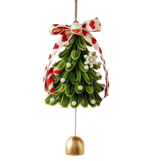 Christmas Car Decor DIY Kit With Festive Tree Suspension Accessories For Vehicle Holiday Display