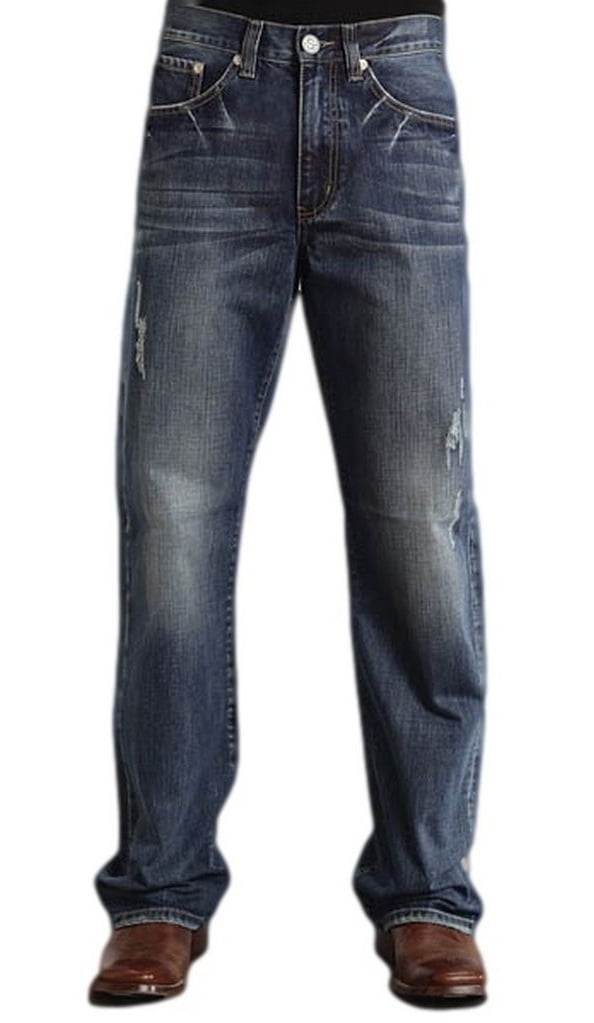 Stetson Western Denim Jeans Mens Modern Fit Medium 11-004-1312-4022 BU