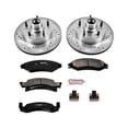 thumbnail image 3 of PowerStop Front Z23 Evolution Sport Carbon-Fiber Ceramic Brake Pad and Drilled & Slotted Rotor Kit Fits: FORD Select Models K2578, 3 of 10