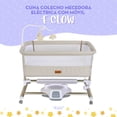 thumbnail image 4 of Cuna Colecho Mecedora Eléctrica Con Móvil "E-Glow" Color Kaki, 4 of 9
