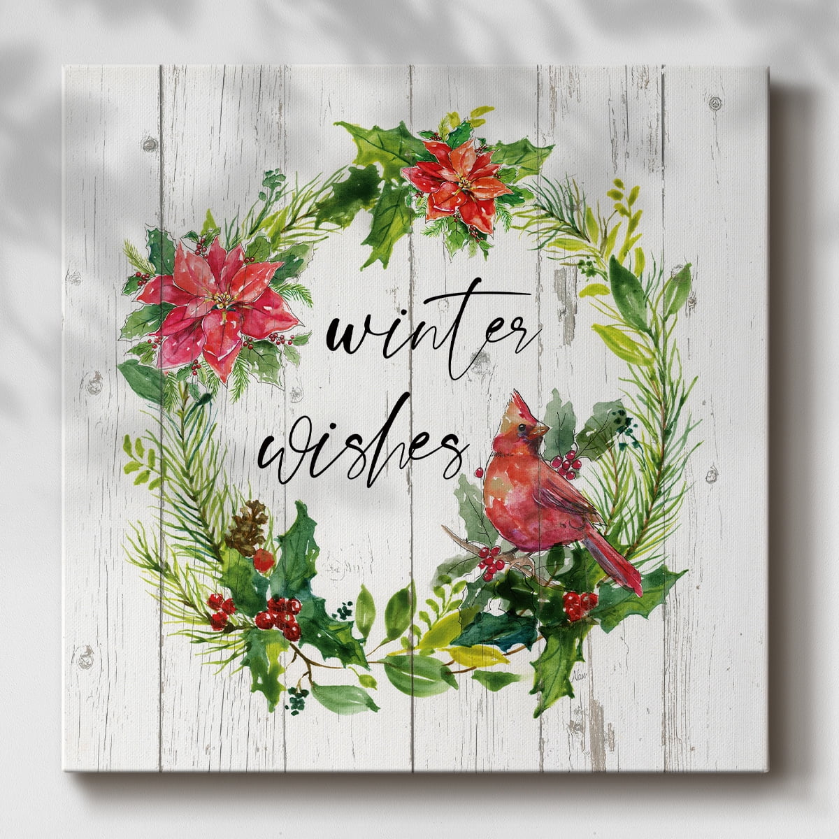 Winter Wishes- Gallery Wrapped Canvas