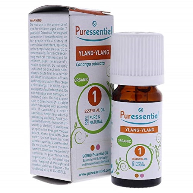 Aceite Esencial Puressentiel Ylang Ylang 5 ml 100% Puro Orgánico
