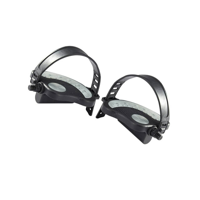 Exercise Bike Bicycle Pedals with Adjustable Straps Exercise Bike Short 14mm spindle