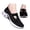 Black, variant on Women Casual Shoes Breathable Mesh Slip On Casual Shoes Fashion Round Toe Walking Sneakers For Summer Comfort ,Us Size:10