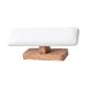 thumbnail image 1 of Expositor de relojes de madera, soporte para pulseras, soporte para coleteros, organizador de joyas Blanco, 1 of 9