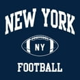 thumbnail image 2 of New York Classic Football Arch Basic Cotton T-Shirt - Large - Navy, 2 of 6