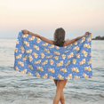thumbnail image 5 of KLL Corgi Microfiber Beach Towel Fast Drying,Extra Large 27.5"x55" Sand Free Beach Towel Super Lightweight Towels, 5 of 5