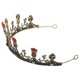 thumbnail image 4 of 1 unid retro Rhinestone Crown Diadema de novia Diadema de novia Decoración del pelo, 4 of 5