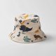 thumbnail image 3 of Sombrero de pescador con sombrilla para niños de doble cara para primavera y verano, sombrero de sol transpirable con protección solar para bebés, 3 of 5