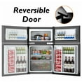 thumbnail image 7 of Costway Refrigerator Small Freezer Cooler Fridge Compact 3.2 cu ft. Unit,Grey, 7 of 7