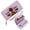 purple, variant on Lightweight Women's Clutch Wallet Wallet with Zipper Pockets for Women Made on Demand Original Designs Love Durable Polyester Lining Suitable for Daily Use & Gifting