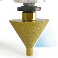thumbnail image 7 of M10 Diamond Beveling Chamfering Bit Hole Drill Reaming Cone Carve Polish Grinding Wheel for Porcelain Tiles Marble 55mm, 7 of 7