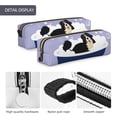 thumbnail image 4 of Disketp Bernese Mountain Dog Sitting Bath Tub Estuche de Lápices de Cuero con Cierre, Estuche Compacto para Papelería, Bolígrafos y Accesorios Pequeños, 4 of 7