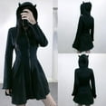 thumbnail image 2 of AMERTEER Femmes Chat Oreille Pull à Manches Longues à Capuche Mignon Sweat-Shirt Robe, 2 of 6