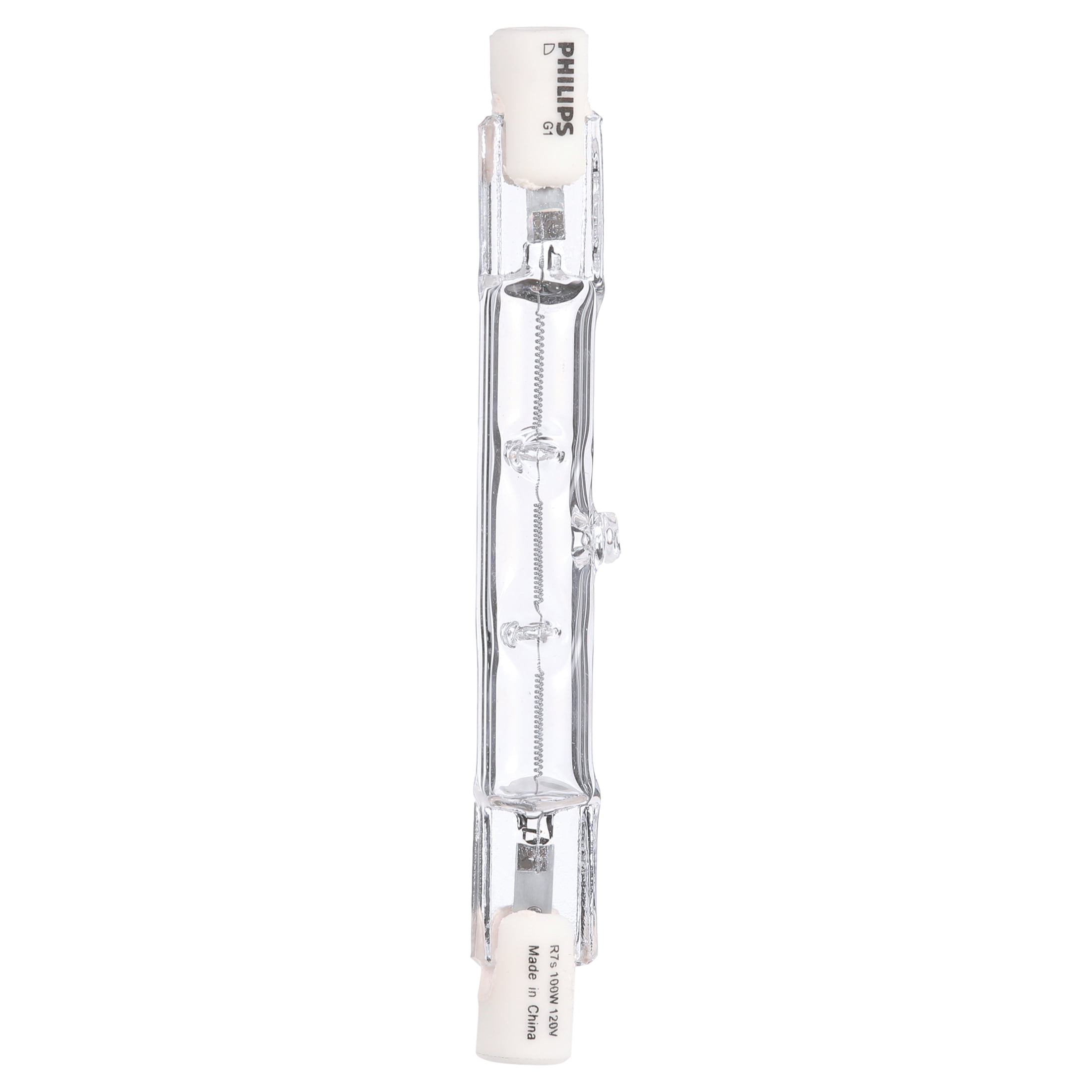 vlam Ingrijpen bezig Phillips Halogen 100-Watt T3 Work and Security Light, Dimmable, RSC  Double-ended Base (2-Pack) - Walmart.com