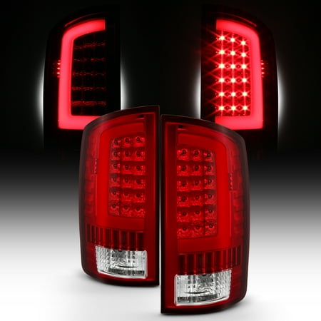 Fit 2002 2006 Dodge Ram 1500 2003 2500 3500 Led Bar Tail Lights Fit 2002 2006 Dodge Ram 1500 2003 2500 3500 Led Bar Tail Lights Red Clear