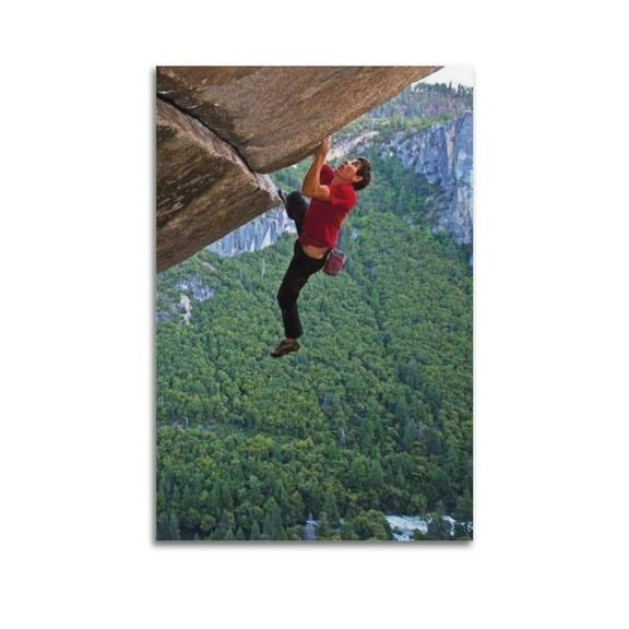 Alex Honnold Extreme Climbing Art Decoration Wall-Art Scroll Canvas Painting Picture Living Room Decor Home