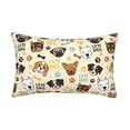 thumbnail image 1 of zhangmingg Housse de Coussin Décorative Réversible en Flanelle pour Canapé Lit Salon Jeté Douillet pour la Maison, 1 of 5